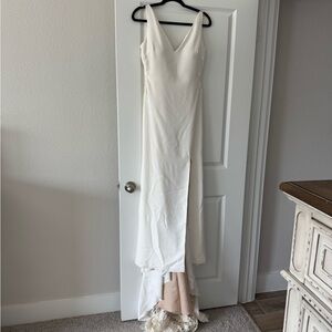 Elegant White Wedding Dress